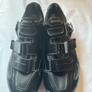 Shimano Black Athletic Cycling Shoes